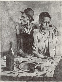 P.Picasso - Frugal Repast